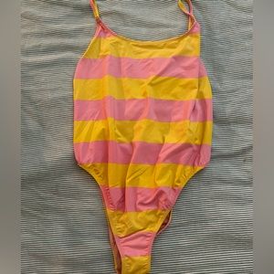 J. Crew Striped Bathing suit